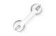 BEWELLO BW3036 Fürdőszobai kapaszkodó - tapadókorongos - műanyag - fehér - 30 cm BEWELLO BW3036 Fürdőszobai kapaszkodó - tapadókorongos - műanyag - fehér - 30 cm