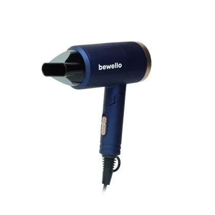 BEWELLO BW3040 Utazó hajszárító - 2 sebességes - 220-240V AC - max 1300 W BEWELLO BW3040 Utazó hajszárító - 2 sebességes - 220-240V AC - max 1300 W