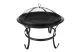 DA00115 Kerti grill fedővel - 56 cm - fekete
