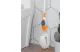 GLOBIZ DA01113 Kacsa alakú WC kefe tartóval - narancssárga / fehér GLOBIZ DA01113 Kacsa alakú WC kefe tartóval - narancssárga / fehér