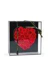 GLOBIZ DA01202 Műrózsák szívalakban díszdobozban - LED-es - 29 x 29 x 6,2 cm GLOBIZ DA01202 Műrózsák szívalakban díszdobozban - LED-es - 29 x 29 x 6,2 cm