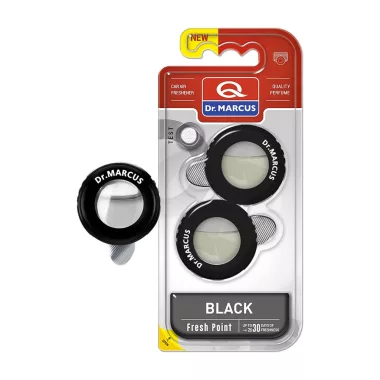 GLOBIZ DRM07127 Dr. Marcus FRESH POINT BLACK Illatosító GLOBIZ DRM07127 Dr. Marcus FRESH POINT BLACK Illatosító