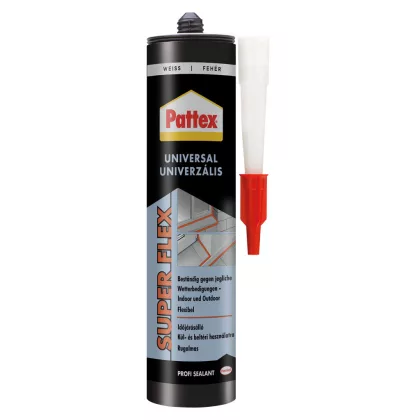 H2925553 PATTEX Univerzális szilikon - fehér - kültéri/beltéri - 280 ml H2925553 PATTEX Univerzális szilikon - fehér - kültéri/beltéri - 280 ml