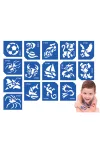 TYTOO TY50107 Sablon szett - fiúknak - 15 db-os TYTOO TY50107 Sablon szett - fiúknak - 15 db-os