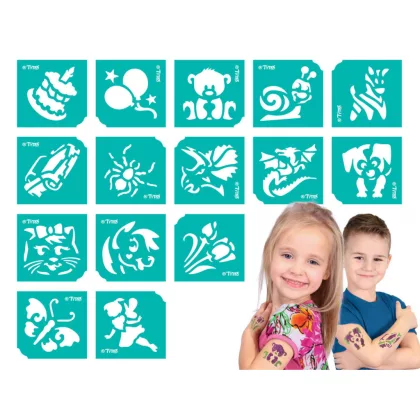 TYTOO TY50154 Sablon szett - szülinapos - 15 db-os TYTOO TY50154 Sablon szett - szülinapos - 15 db-os