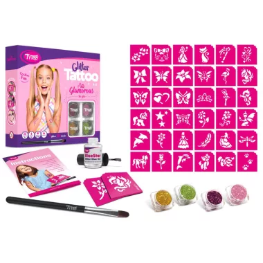 TYTOO TY50182 Glamorous csillámtetoválás szett
