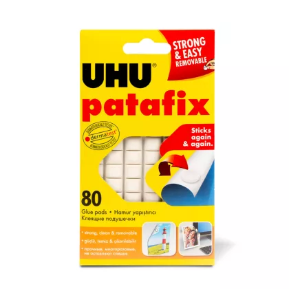U39125 UHU Patafix fehér gyurmaragasztó - 80 db / csomag U39125 UHU Patafix fehér gyurmaragasztó - 80 db / csomag