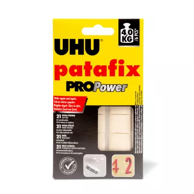 U40790 UHU Patafix PROPower gyurmaragasztó - 21 db / csomag