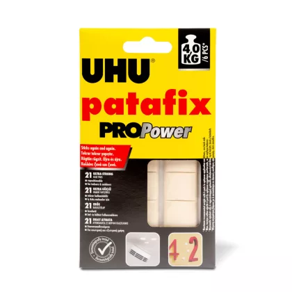 U40790 UHU Patafix PROPower gyurmaragasztó - 21 db / csomag U40790 UHU Patafix PROPower gyurmaragasztó - 21 db / csomag