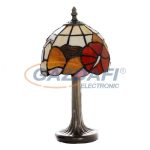 TIFFANY asztali lámpa, G072130, E14, 40W, ø18, 5 x 31 cm