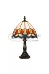 TIFFANY asztali lámpa, G083009, E14, 40W, ø20 x 38 cm