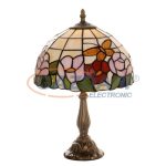 TIFFANY asztali lámpa, G102066, E27, 60W, ø26 x 38 cm