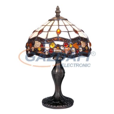 TIFFANY asztali lámpa, G102159, E27, 60W, ø26 x 38 cm