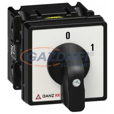 GANZ KK0-20-6001 BE-KI fogantyús kézikapcsoló 20A, IP44, 2P