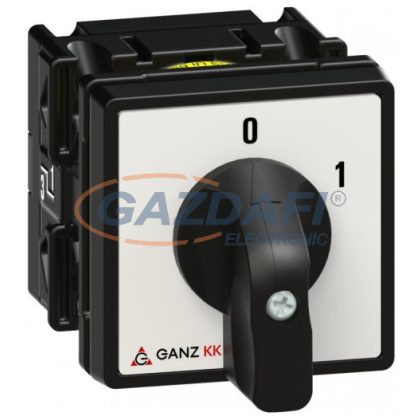   GANZ KK0-20-6001 BE-KI fogantyús kézikapcsoló 20A, IP44, 2P