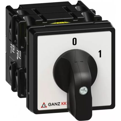   GANZ KK0-20-6002 BE-KI fogantyús kézikapcsoló 20A, IP44, 3P