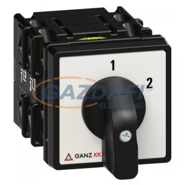 GANZ KK0-20-6003 Átkapcsoló, 1-2 állással, 2P, IP44