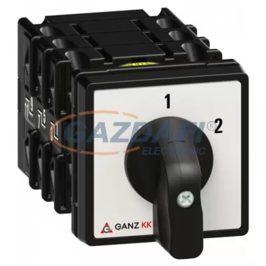 GANZ KK0-20-6004 Átkapcsoló, 1-2 állással, 20A, IP44, 3P