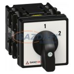GANZ KK0-20-6005 Átkapcsoló, 1-0-2 állással, 20A, IP44