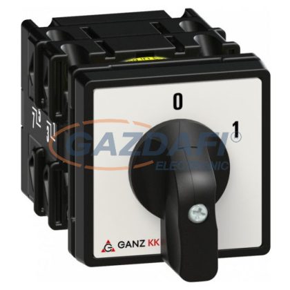 GANZ KK0-20-6044 Be-Ki kapcsoló, 20A, 4P, IP44