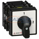 GANZ KK0-20-9002 Be-Ki kapcsoló (90 °-os), 3P, 20A, IP44
