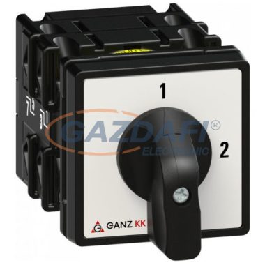 GANZ KK0-20-9002 Be-Ki kapcsoló (90 °-os), 3P, 20A, IP44