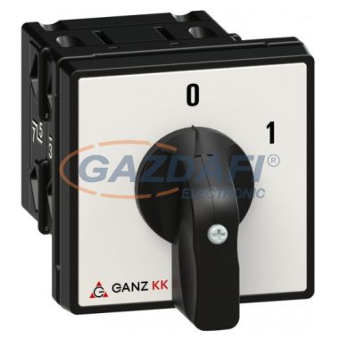 GANZ KK1-32-6002 Be-Ki kapcsoló, 3P, 32A, IP44