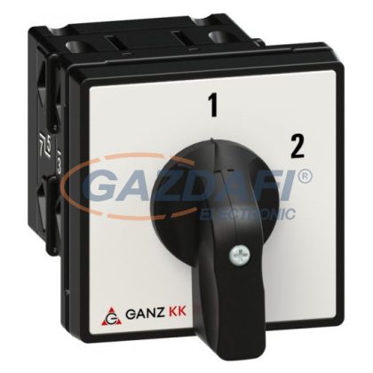   GANZ KK1-32-6003 Átkapcsoló, 1 – 2 állással, 2P, 32A, IP44