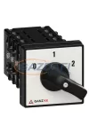 GANZ KK1-32-6013 Motorkapcsoló, Dahlander-tekercselésű motorhoz, két fordulatszámra, 32A, IP44