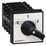   GANZ KK1-32-6013 Motorkapcsoló, Dahlander-tekercselésű motorhoz, két fordulatszámra, 32A, IP44