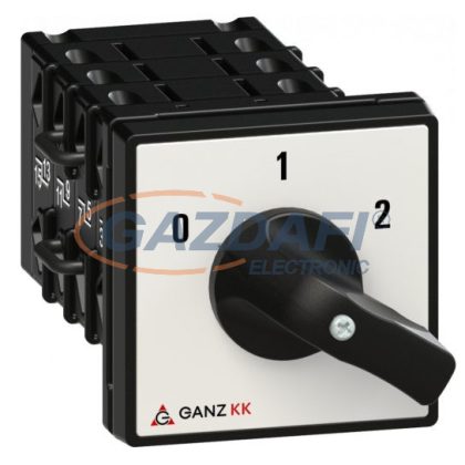  GANZ KK1-32-6013 Motorkapcsoló, Dahlander-tekercselésű motorhoz, két fordulatszámra, 32A, IP44