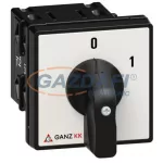 GANZ KK1-32-6042 Be-Ki kapcsoló, 4P, 32A, IP44