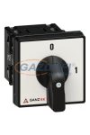 GANZ KK1-32-9002 Be-Ki kapcsoló, 90 fokos kapcsolási szöggel, 3P, 32A, IP44
