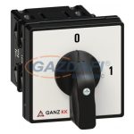   GANZ KK1-32-9002 Be-Ki kapcsoló, 90 fokos kapcsolási szöggel, 3P, 32A, IP44