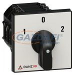 GANZ KK2-40-6006 Átkapcsoló, 1-0-2 állás, 3P, 40A, IP44
