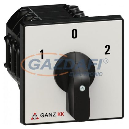 GANZ KK2-40-6006 Átkapcsoló, 1-0-2 állás, 3P, 40A, IP44