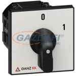 GANZ KK2-63-6096 Be-Ki kapcsoló, 4P, 63A, IP44