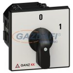 GANZ KK2-80-6096 Be-Ki kapcsoló, 4P, 80A, IP44