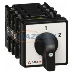   GANZ KKE0-20-6004 Átkapcsoló, 1-2 állással, előlappal, 3P, 20A, IP65