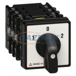   GANZ KKE0-20-6006 Átkapcsoló, 1-0-2 állással, előlappal, 3P, 20A, IP65