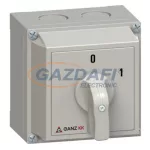 GANZ KKM0-20-6001 Tokozott be-ki kapcsoló, 2P, 20A, IP65