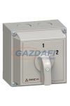GANZ KKM0-20-9002 Tokozott Be-Ki kapcsoló, 90 fokos kapcsolási szöggel, 3P, 20A, IP65