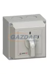 GANZ KKM1-32-6001 Tokozott Be-Ki kapcsoló, 2P, 32A, IP65 GANZ KKM1-32-6001 Tokozott Be-Ki kapcsoló, 2P, 32A, IP65