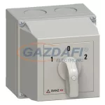   GANZ KKM1-32-6129 Tokozott átkapcsoló, 1-0-2 állás, 32A, IP65