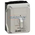 GANZ KKM2-63-6096 Tokozott Be-Ki kapcsoló, 4P, 63A, IP65