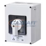 GANZ KKM3-100-6002 Tokozott Be-Ki kapcsoló, 3P, 100A, IP65