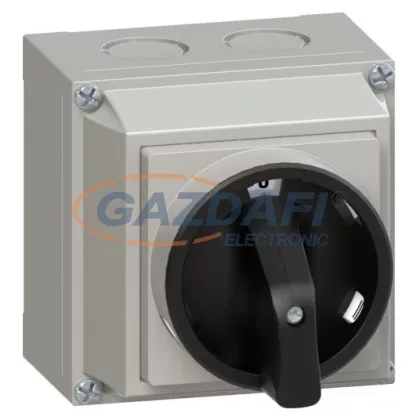   GANZ KKML0-20-6001 Tokozott Be-Ki kapcsoló, lakatolható, 2P, 20A, IP65