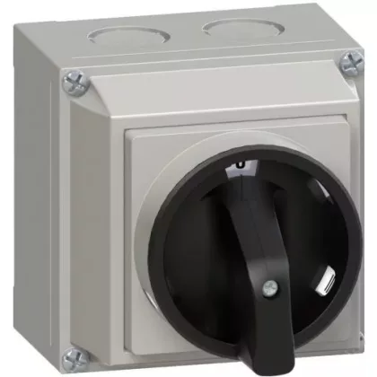   GANZ KKML0-20-6002 Tokozott Be-Ki kapcsoló, lakatolható, 3P, 20A, IP65