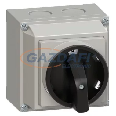 GANZ KKML0-20-6044 Tokozott Be-Ki kapcsoló, lakatolható, 4P, 20A, IP65