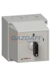 GANZ KKMZ1-32-6002 Tokozott BE-KI kapcsoló, kulccsal zárható, 3P, 32A, IP65 GANZ KKMZ1-32-6002 Tokozott BE-KI kapcsoló, kulccsal zárható, 3P, 32A, IP65